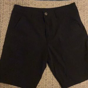 Black prana shorts